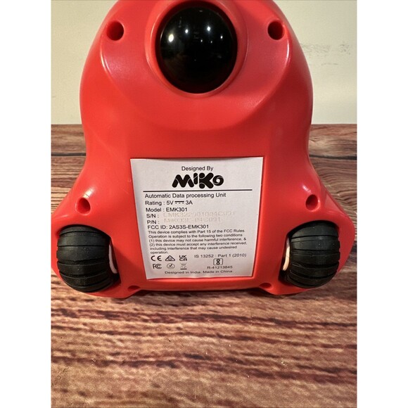 MIKO 3 - Interactive Robot – Red AI-Powered Smart Robot - Model #EMK301 - Picture 6 of 8